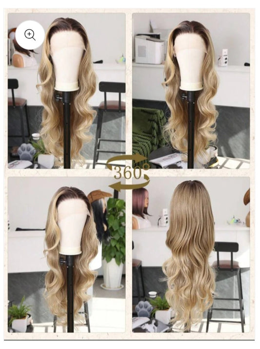 30Inch Beyonce Bombshell Wig(human blend)