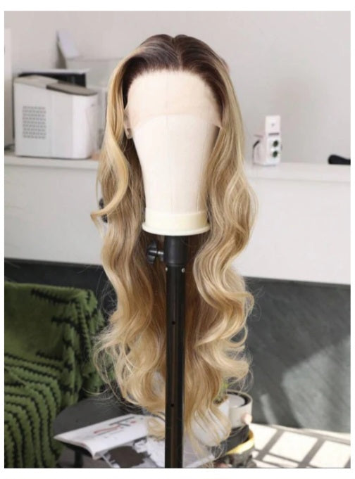 30Inch Beyonce Bombshell Wig(human blend)